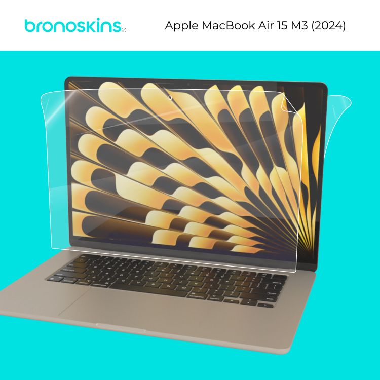 Защитная пленка на экран Apple MacBook Air 15" M3 (2024) (Глянцевая)