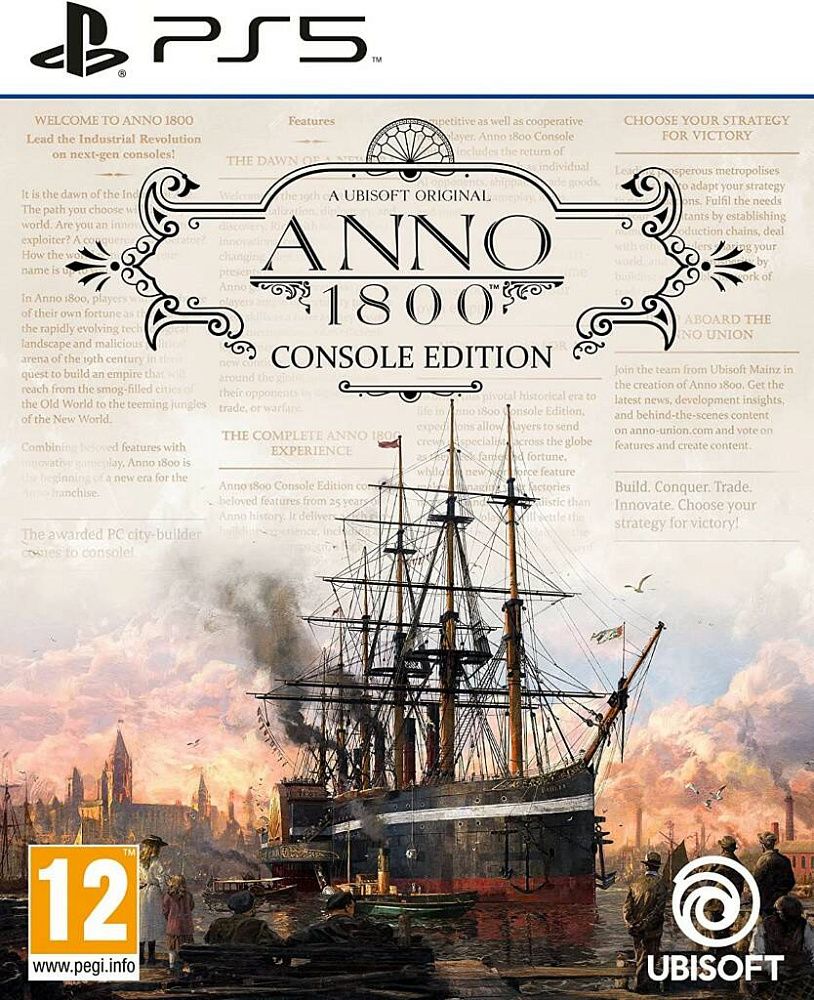 Игра Anno 1800. Console Edition (PlayStation 5, Русская версия)