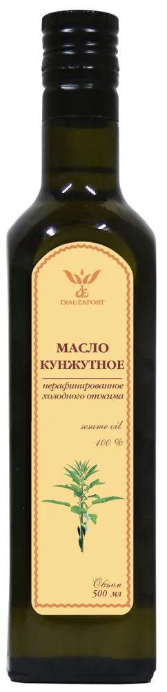 Масло кунжутное Dial Export, нерафинированное, 500 мл