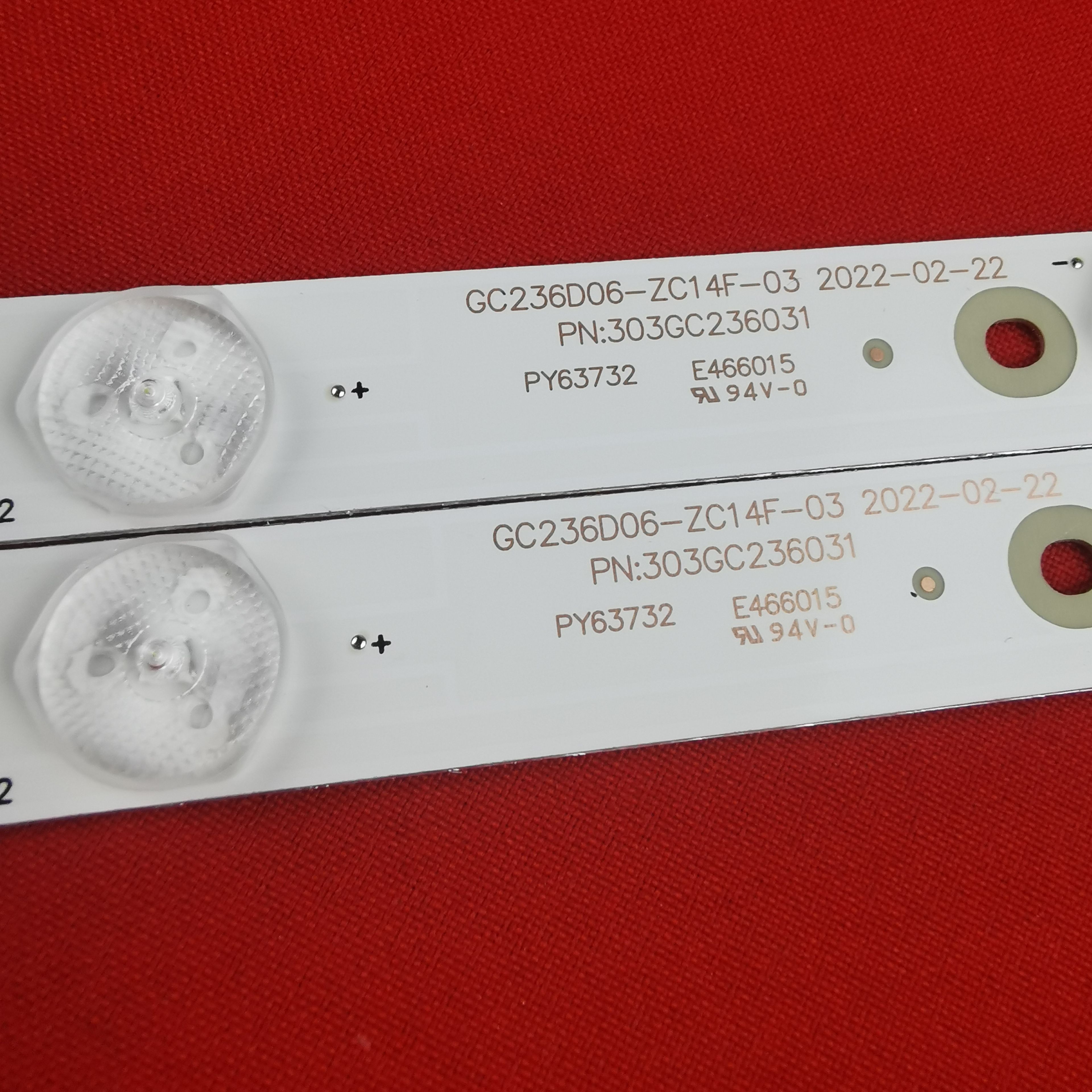 Подсветка GC236D06-ZC14F-03; GC236D06-ZC21FG-03 для ТВ MYSTERY MTV-2424LT2, DAEWOO L24S620VBE, ERGO LE24CT1020, LE24CT2000AK, LE24CT2020, LE24CT4000