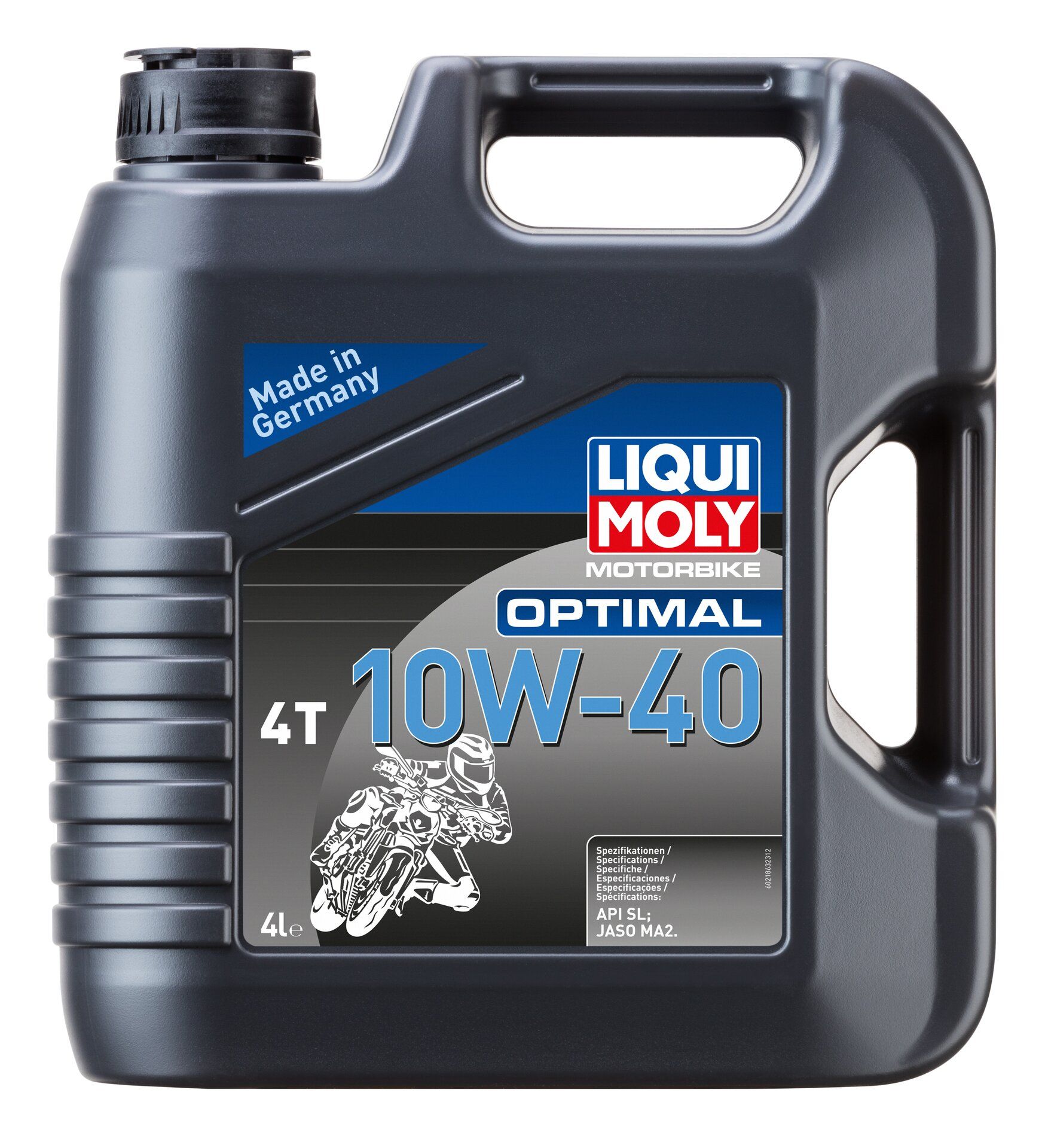 Liqui Moly MOTORBIKE OPTIMAL 10W-40 Масло моторное, Минеральное, 4 л