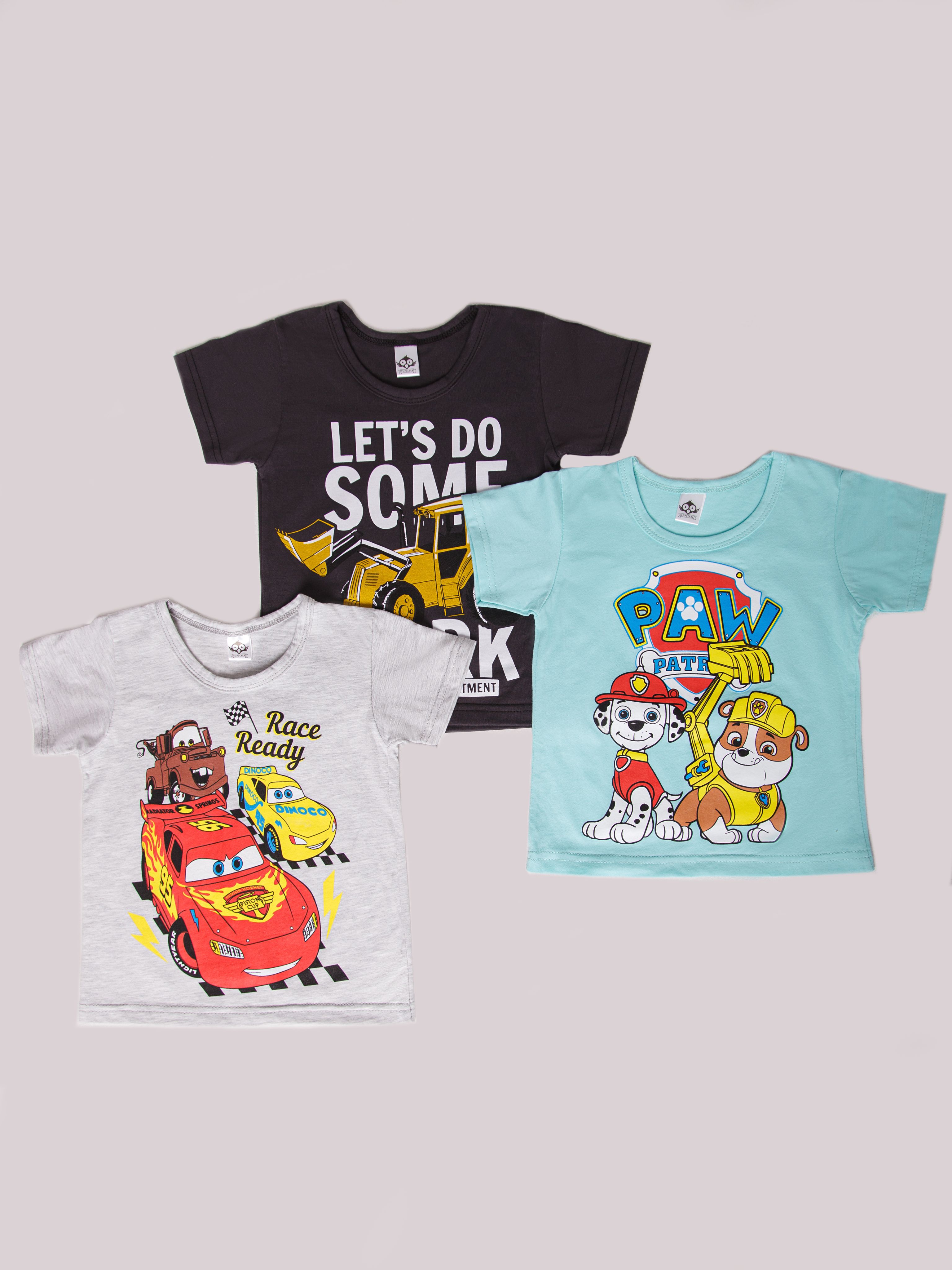 Комплект футболок Tsipochka Тачки