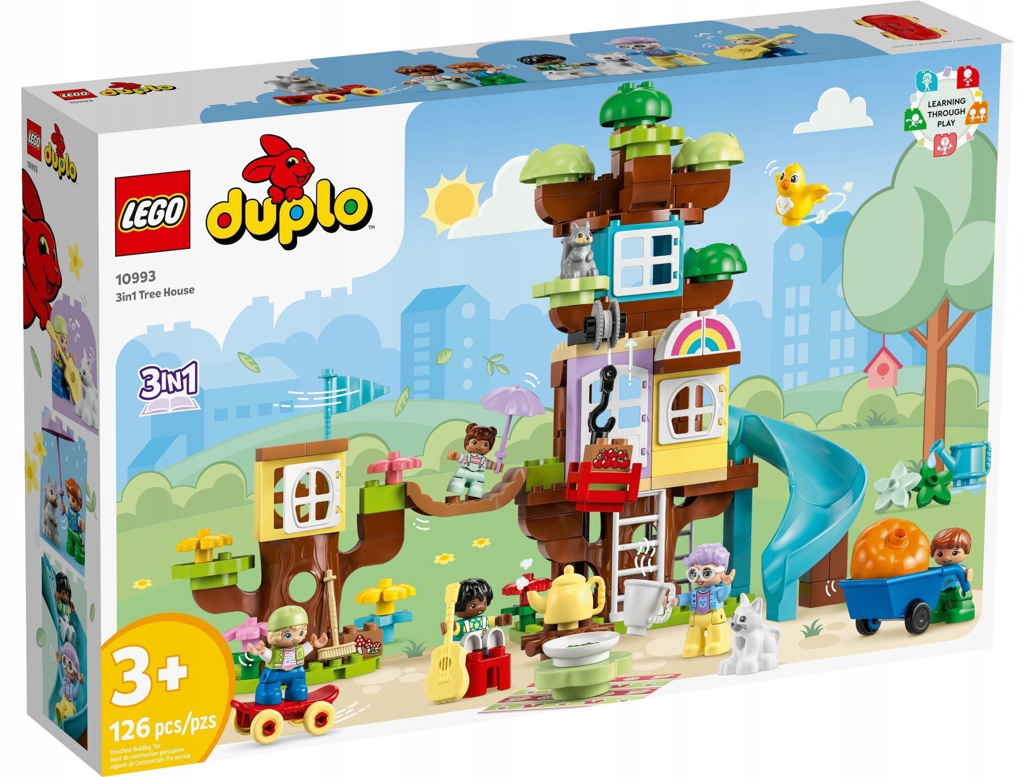 Конструктор LEGO DUPLO Дом на дереве 3 в 1, 126 деталей, 3+, 10993 - купить  с доставкой по выгодным ценам в интернет-магазине OZON (1004353596)