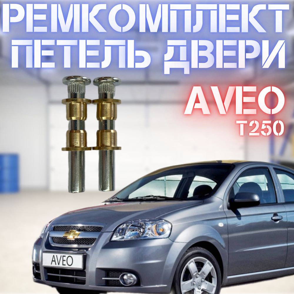 Ремкомплект петли двери Chevrolet Aveo 2 шт.