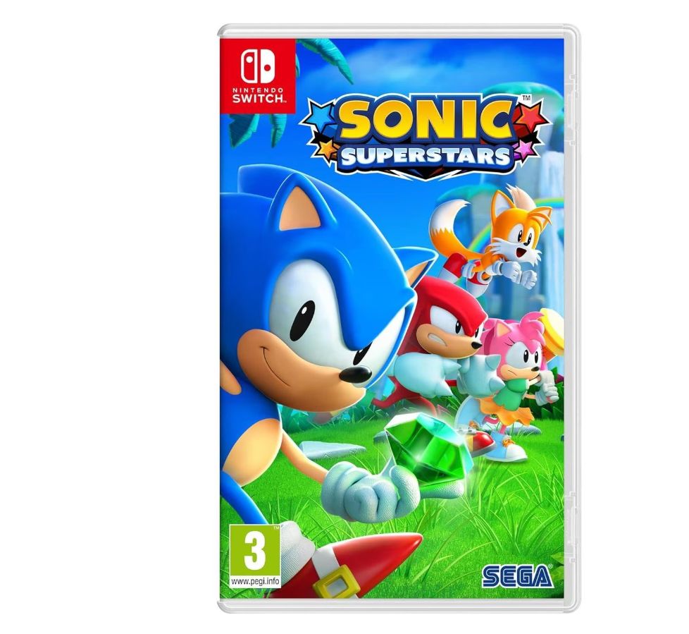 Игра Sonic Superstars (Картридж) (Nintendo Switch, Русские субтитры)