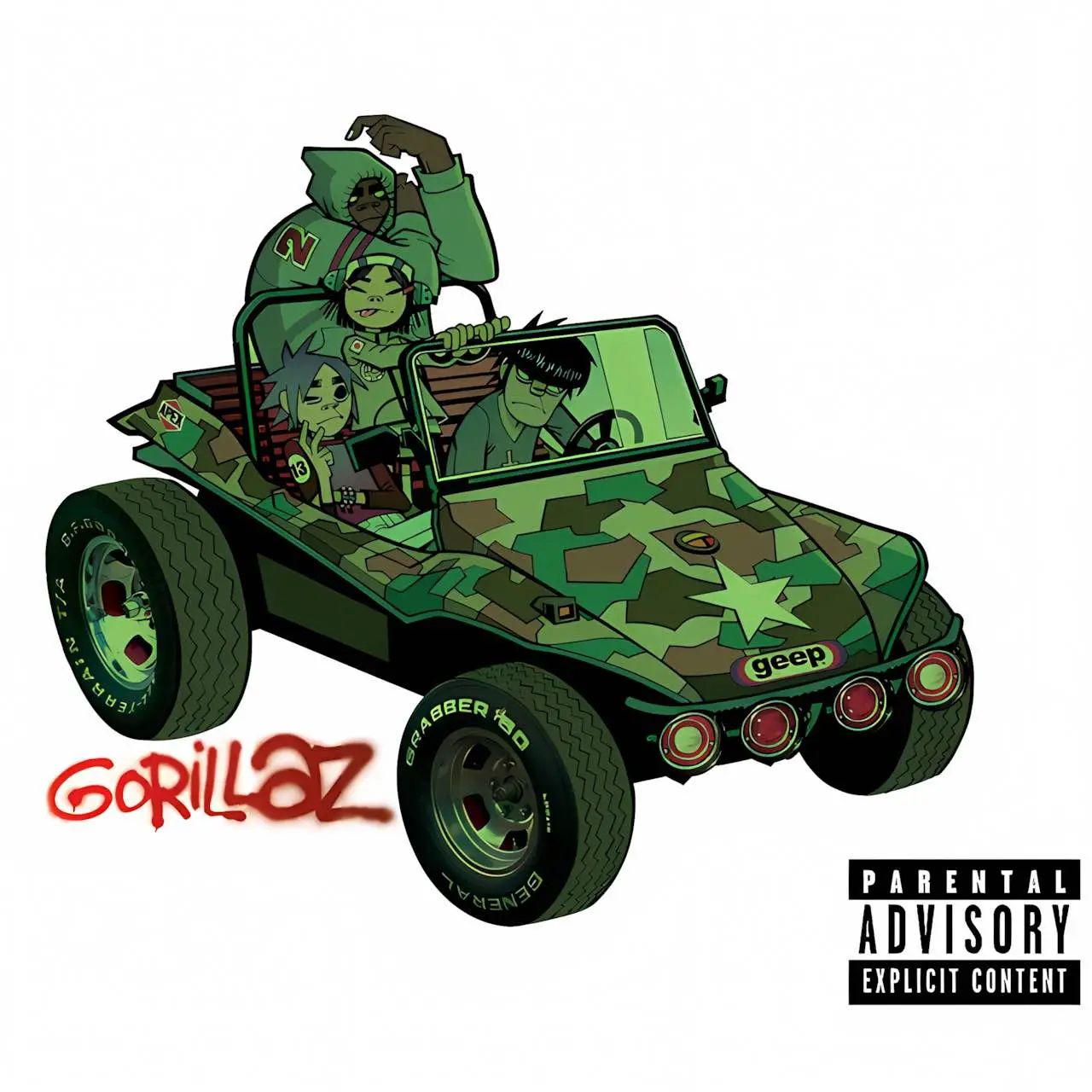 GORILLAZ - GORILLAZ (2LP) виниловая пластинка