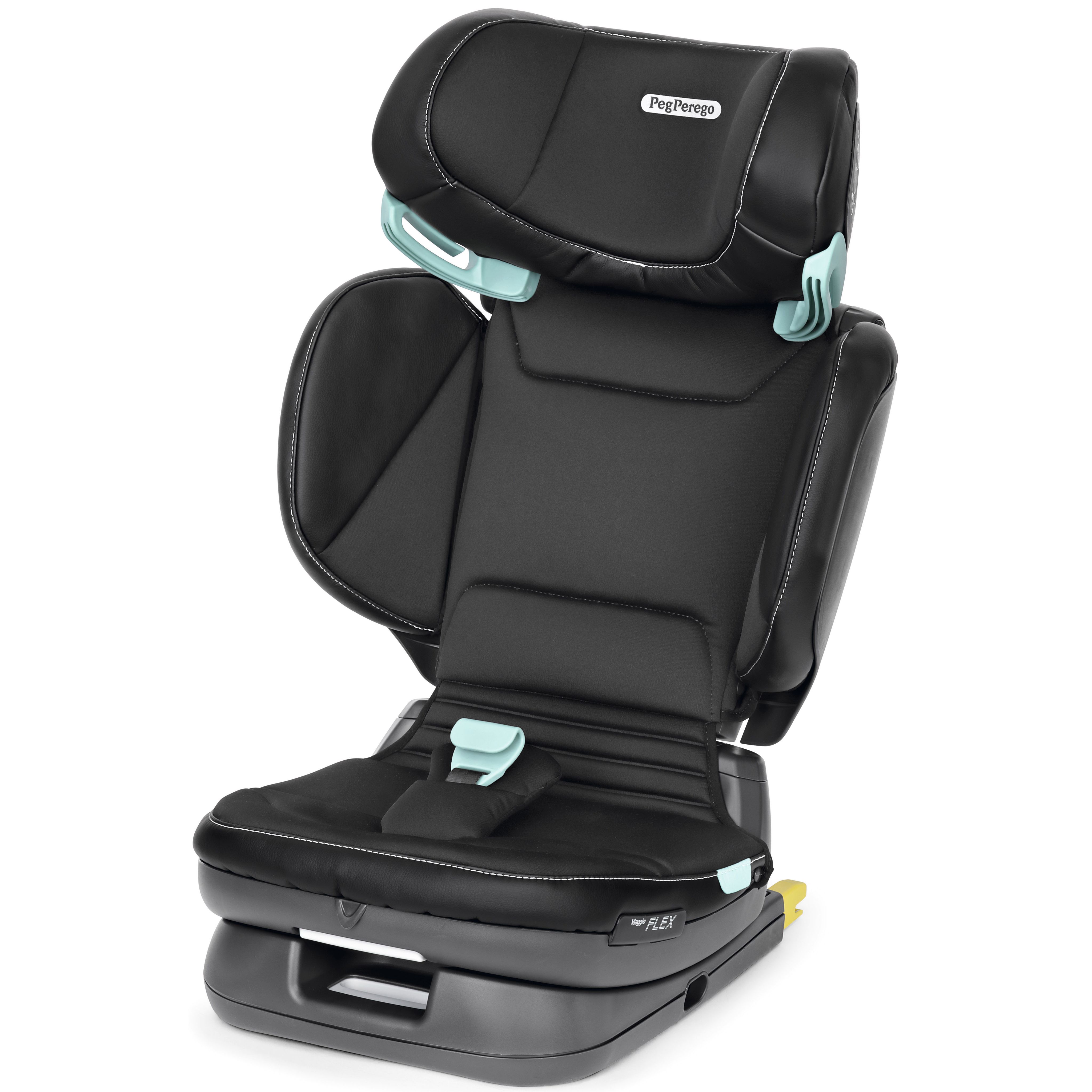 Детское автокресло Peg Perego Viaggio 2-3 Flex Licorice i-size New, группа 2-3 (15-36 кг) 3-12 лет, черный