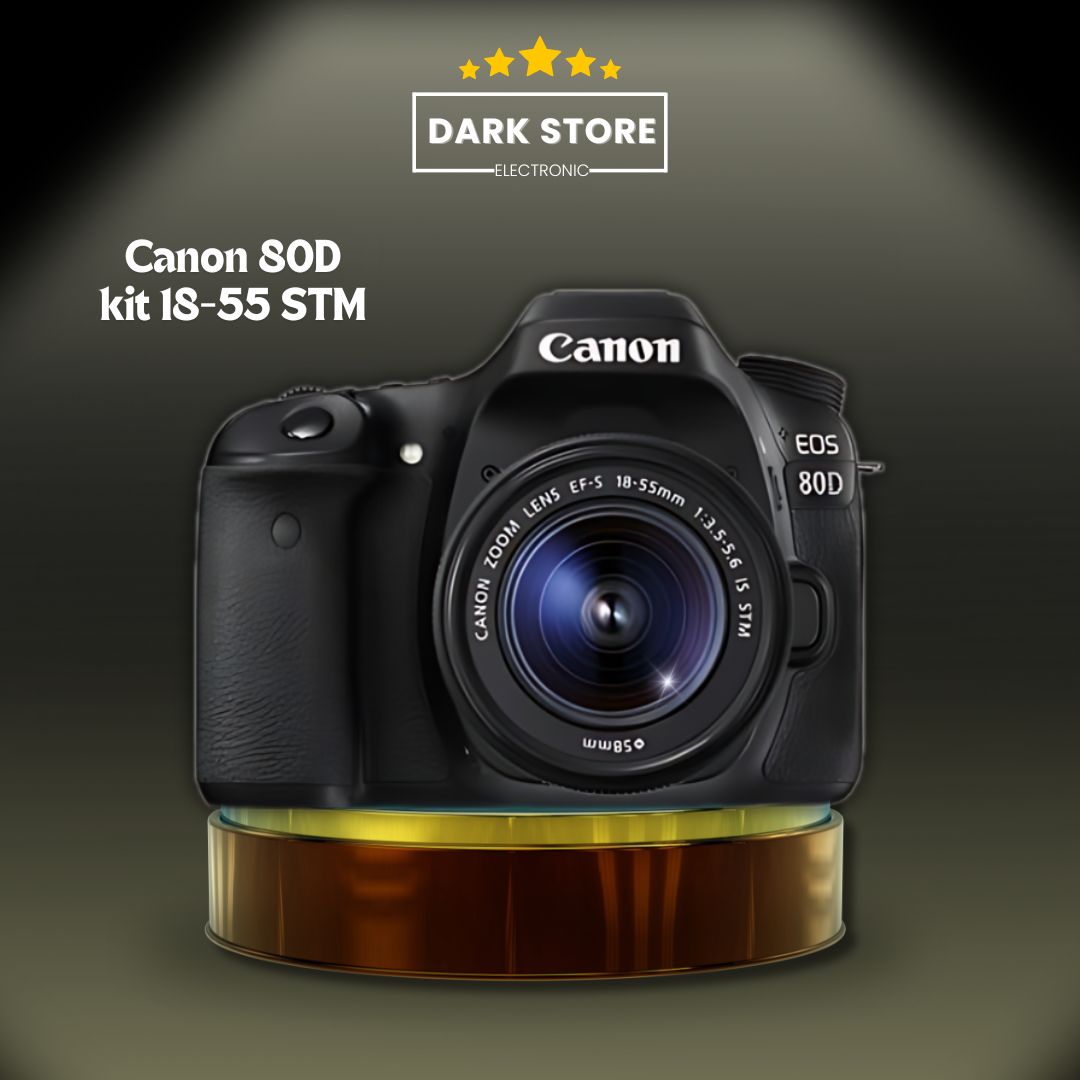 Зеркальный фотоаппарат Canon EOS 80D Kit 18-55 STM