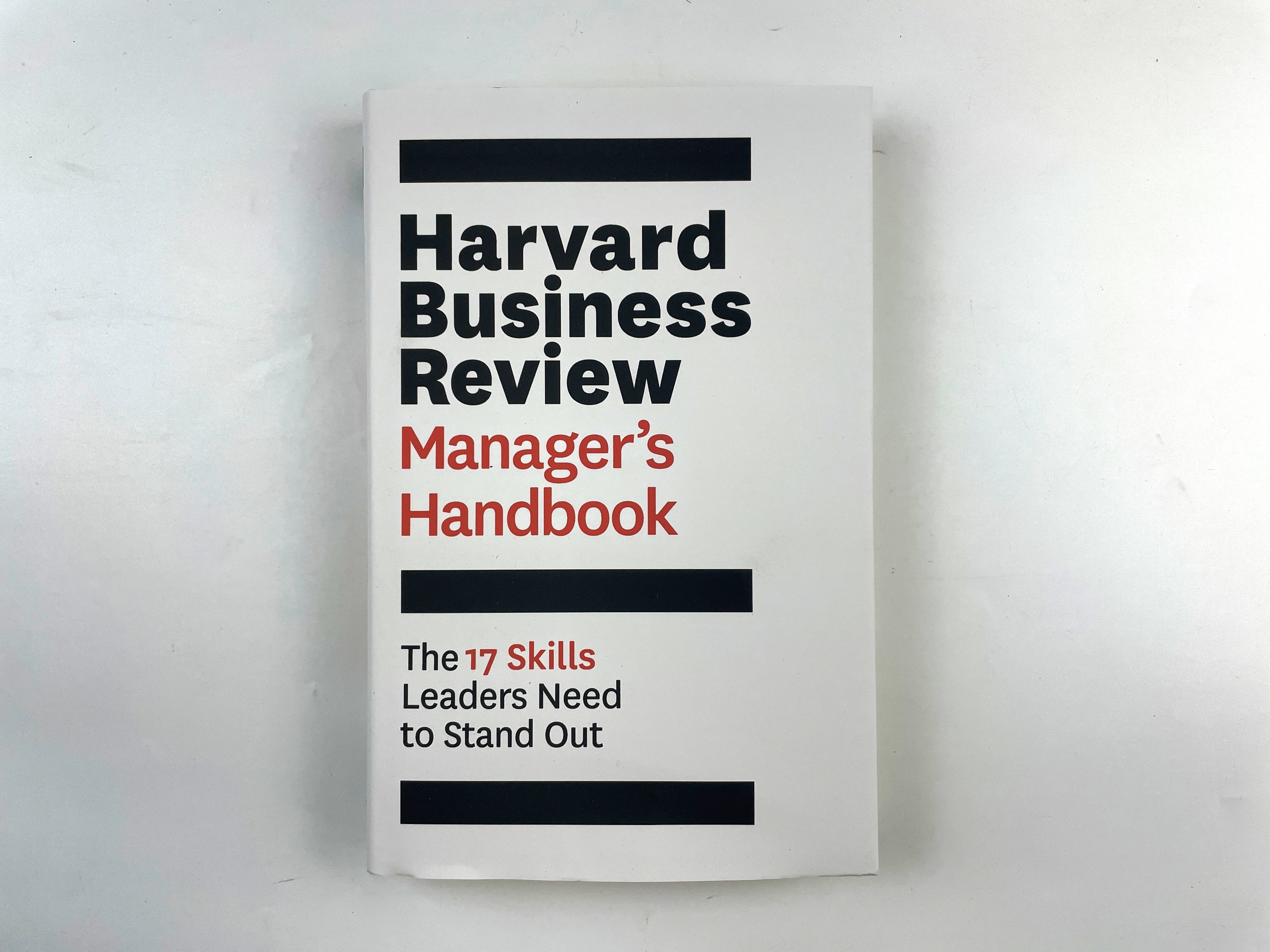 The Harvard Business Review Managers Handbook,на английском языке | Harvard Business Review Guides, Harvard Business Review Harvard Business