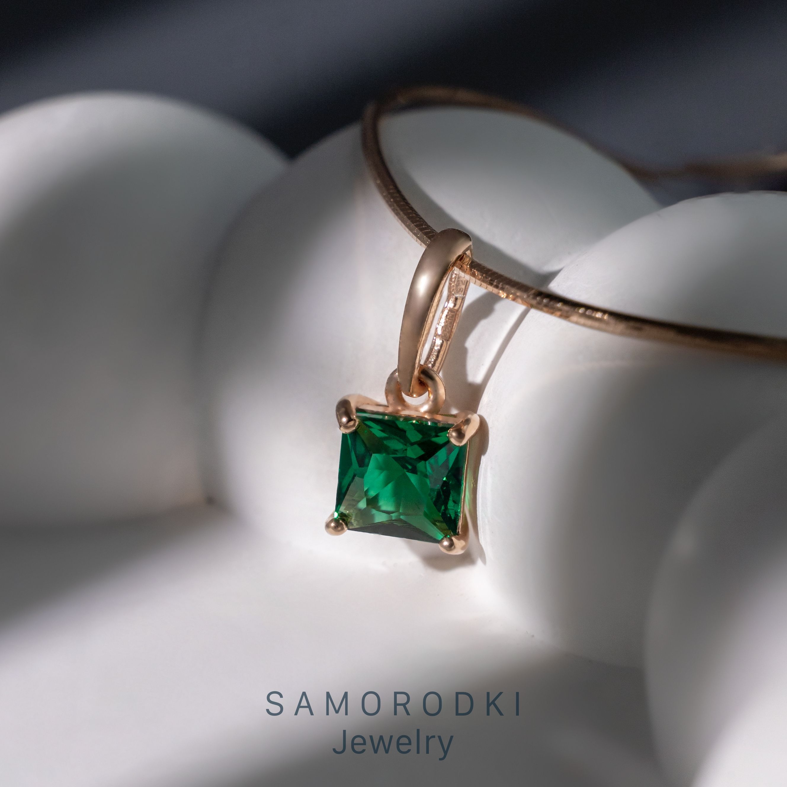 Подвеска на шею женская SAMORODKI Jewelry кулон, серебро 925,