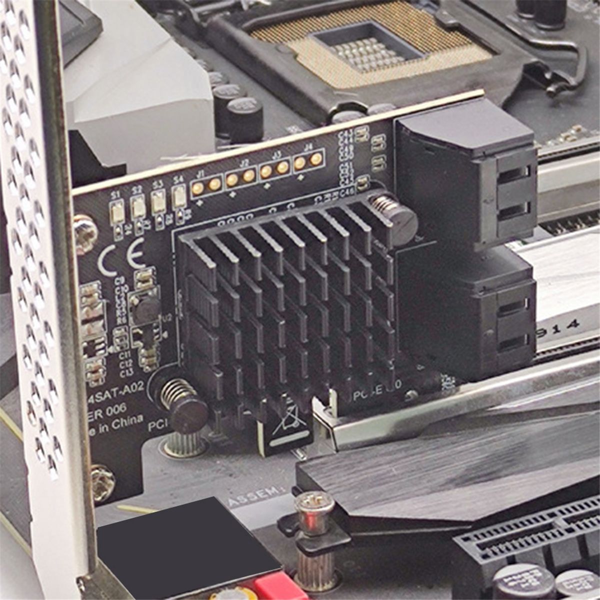 КартарасширенияSATA3.0дляадаптера6GпортаPCI-E488SE9215