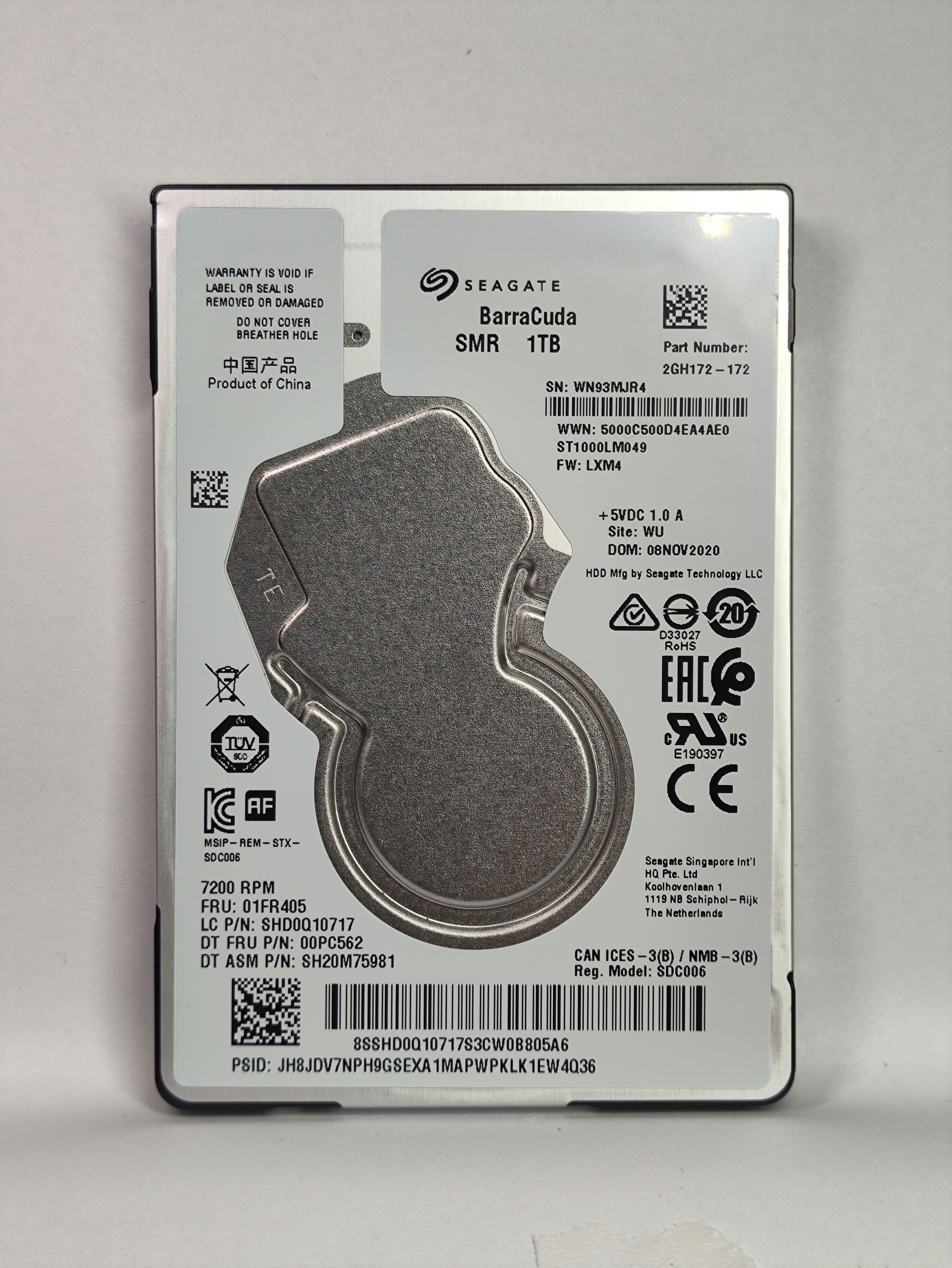 Seagate1ТБВнутреннийжесткийдискST1000LM049(ST1000LM049)