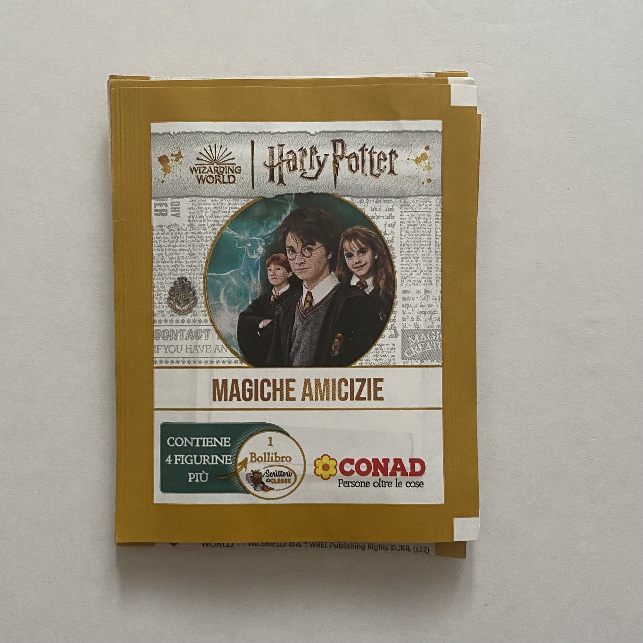 10 пакетиков - Harry Potter Magiche Amicizie 2022 / Conad