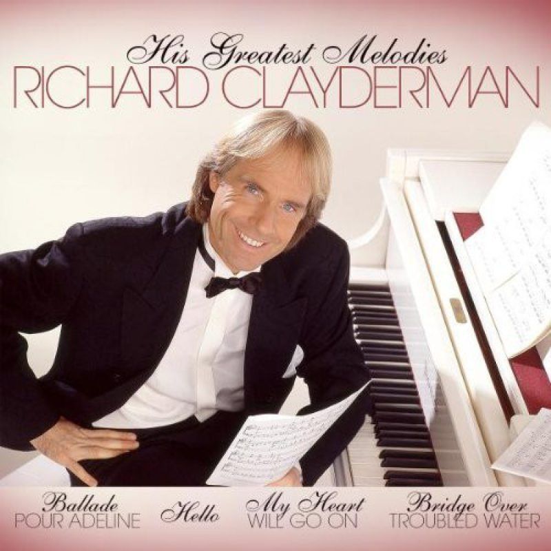 RICHARD CLAYDERMAN - His Greatest Melodies (LP, Compilation, Black Vinyl) Виниловая пластинка