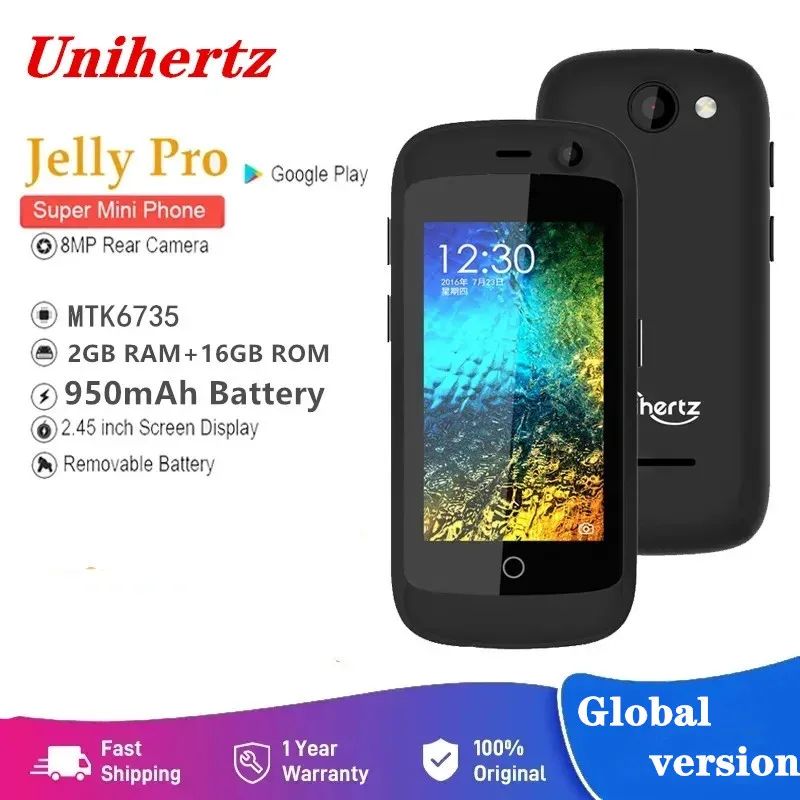 UnihertzСмартфонjellyproGlobal2/16ГБ,черный