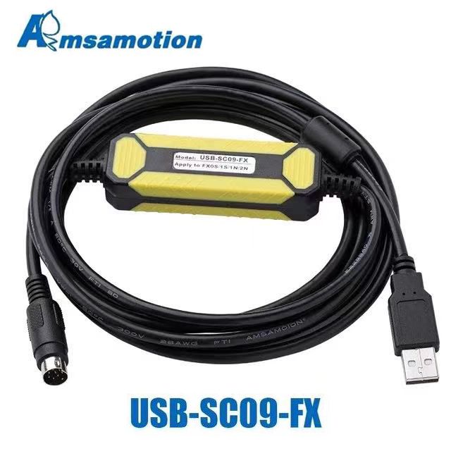 USB-SC09-FXДлякабеляпрограммированияПЛКMitsubishi,совместимогосFX-USB-AW-FX3U