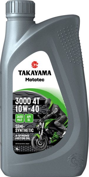 TAKAYAMA takayama mototec 10W-40 Масло моторное, Полусинтетическое, 1 л