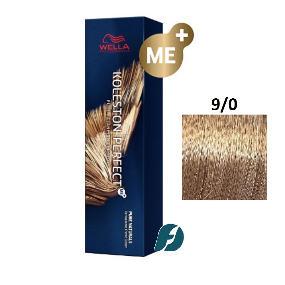 Wella Professionals Koleston Perfect ME+ 9/0 Краска для волос - Очень светлый блонд натуральный, 60мл