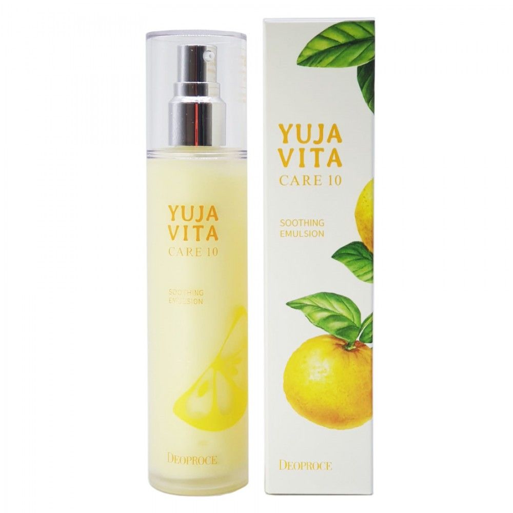 Deoproce Эмульсия Yuja Vita Care 10 Soothing Emulsion (120 мл)