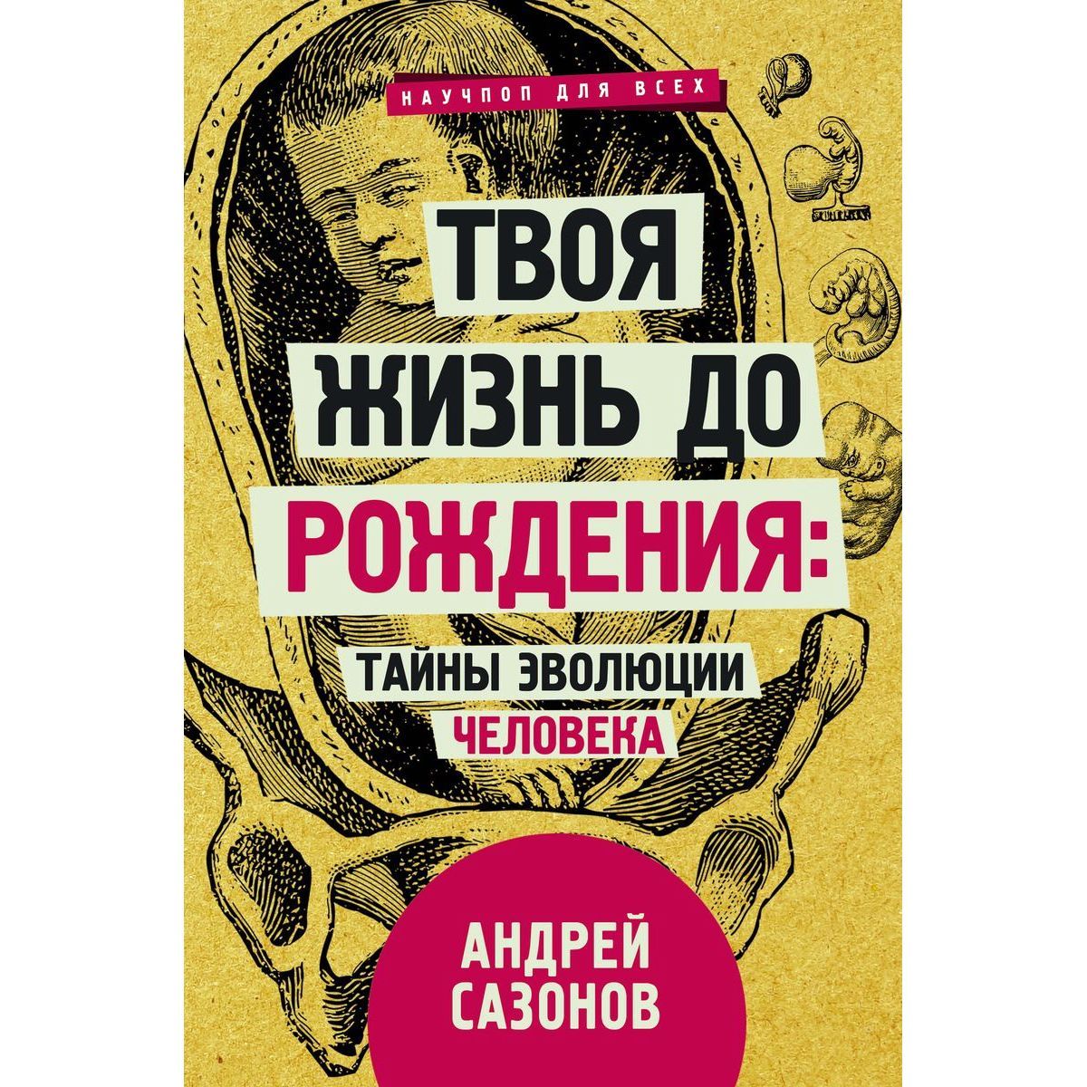 Андрей Сазонов: Твоя жизнь до рождения: тайны эволюции человека | Сазонов Андрей