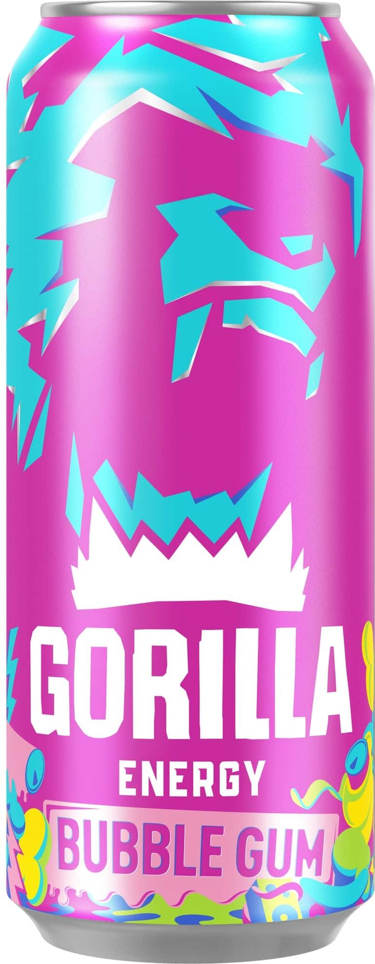 Энергетический напиток Gorilla Bubble Gum, 0,45 л