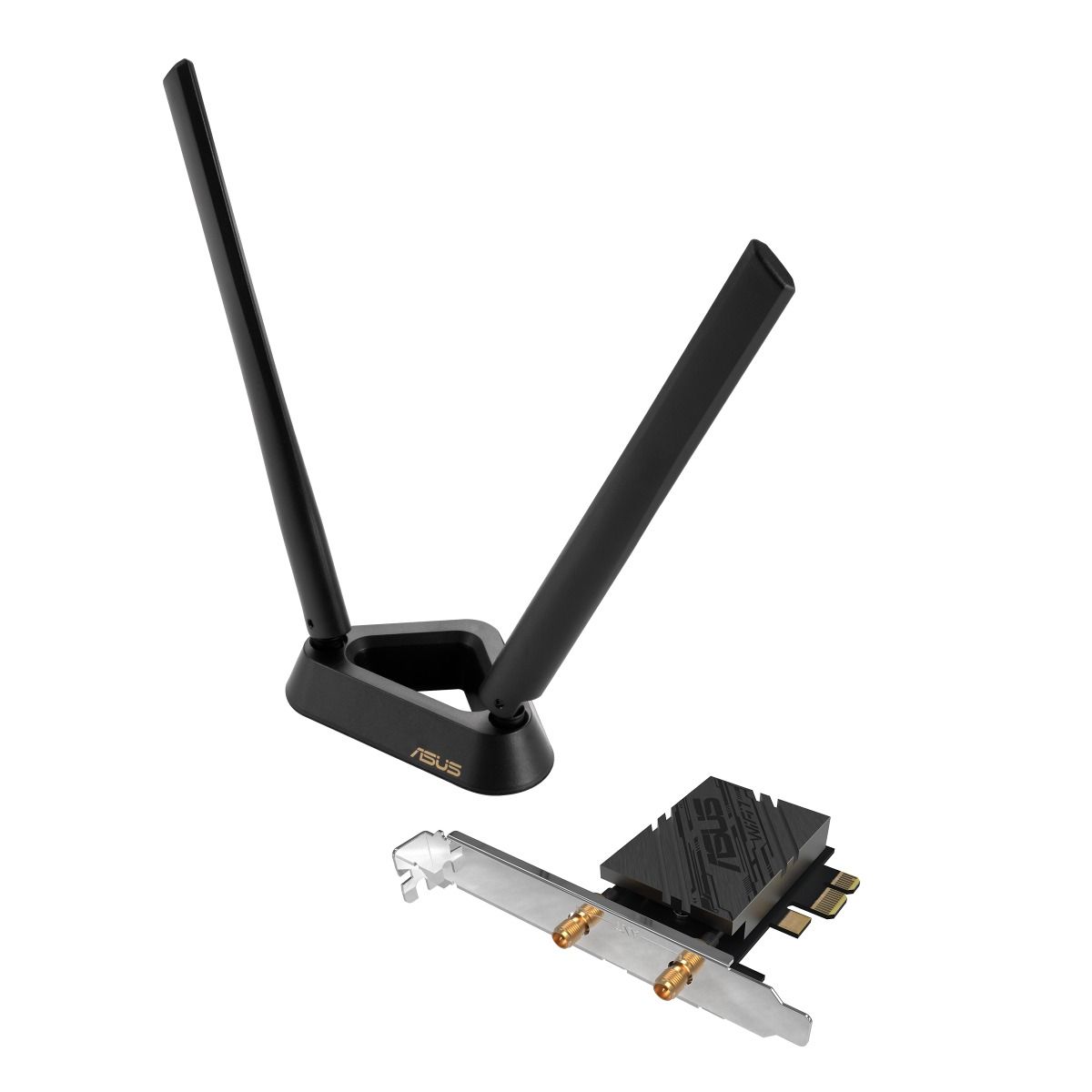 Wi-FiадаптерASUSPCE-BE92BTWiFi7BE9400Bluetooth5.4PCI-EAdapter(90IG08U0-MF0B00)