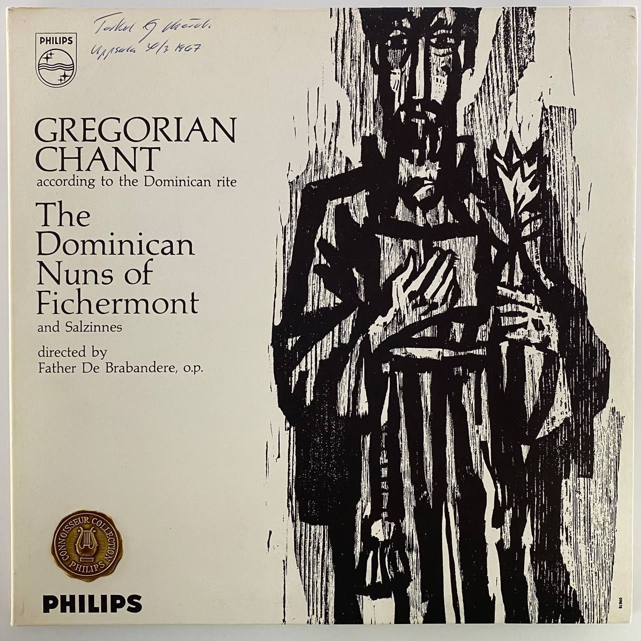 Пластинка виниловая Dominican Nuns Of Fichermont "Gregorian Chants" (LP/64/EU) (EX/NM)