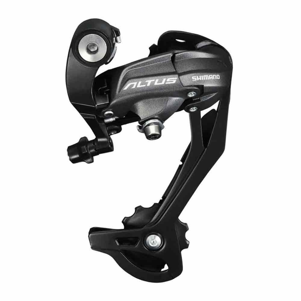 Переключатель задний Shimano Altus RD-M370 SGS, 9 скоростей