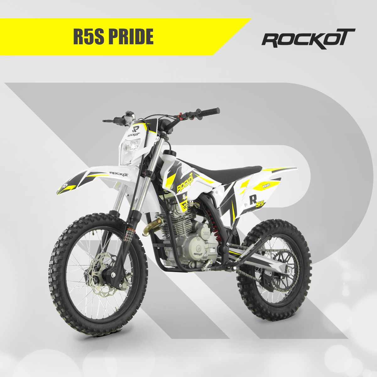 Мотоцикл эндуро ROCKOT R5S Pride (150cc, 161FMJ (CB150), 19/16)