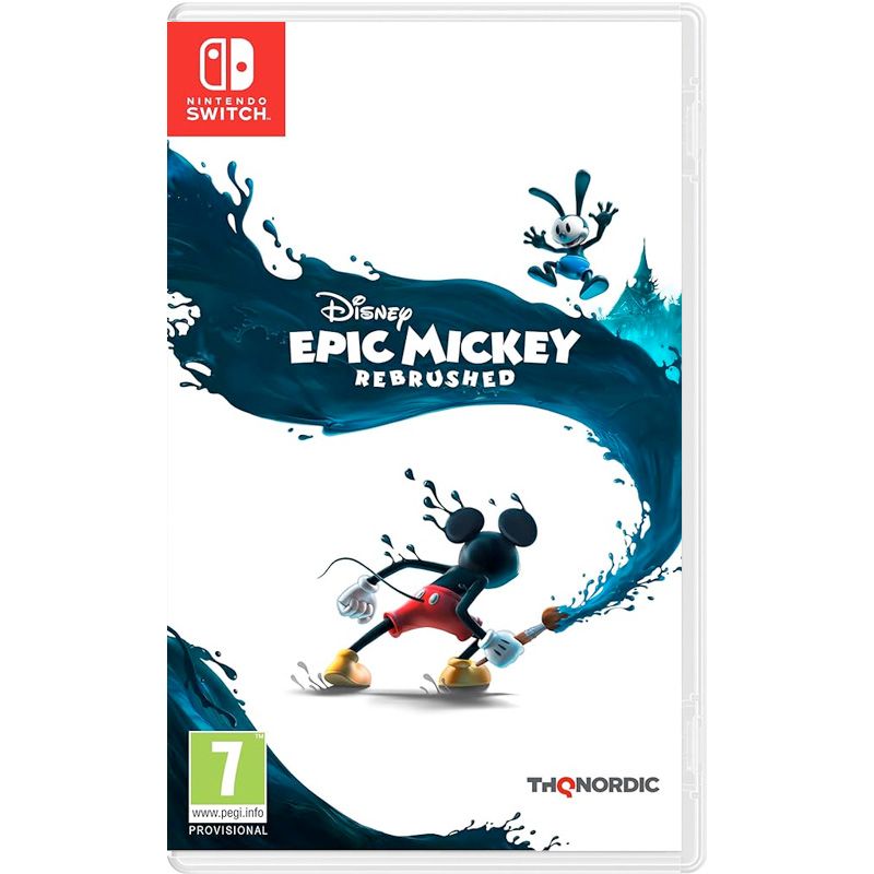 Игра Disney Epic Mickey: Rebrushed (Nintendo Switch, Английская версия)