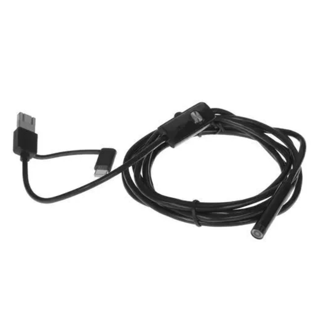 Эндоскоп проводной с подсветкой DEXP EC8H2, 2 м, IP67