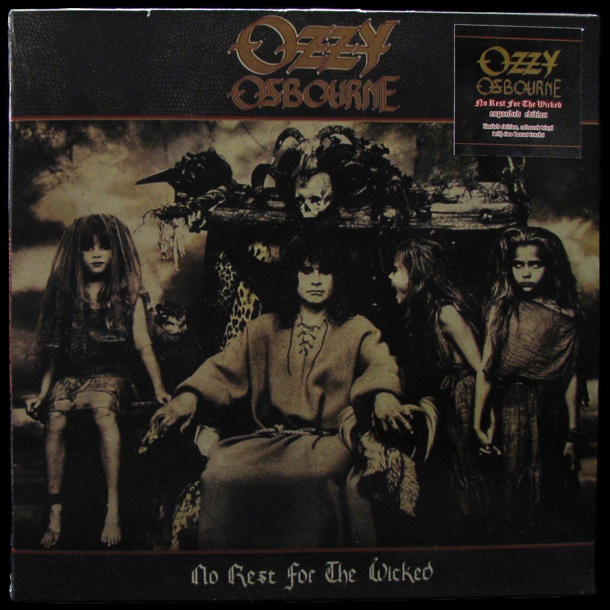 LP Ozzy Osbourne - No Rest For The Wicked (coloured vinyl