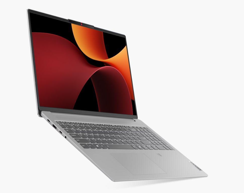 Lenovo IdeaPad Slim 5 OLED 16AHP9 Ноутбук 16", AMD Ryzen 7 8845HS, RAM 16 ГБ, SSD 1024 ГБ, AMD Radeon Graphics, Без системы, (83DD001VRK), серый, Русская раскладка