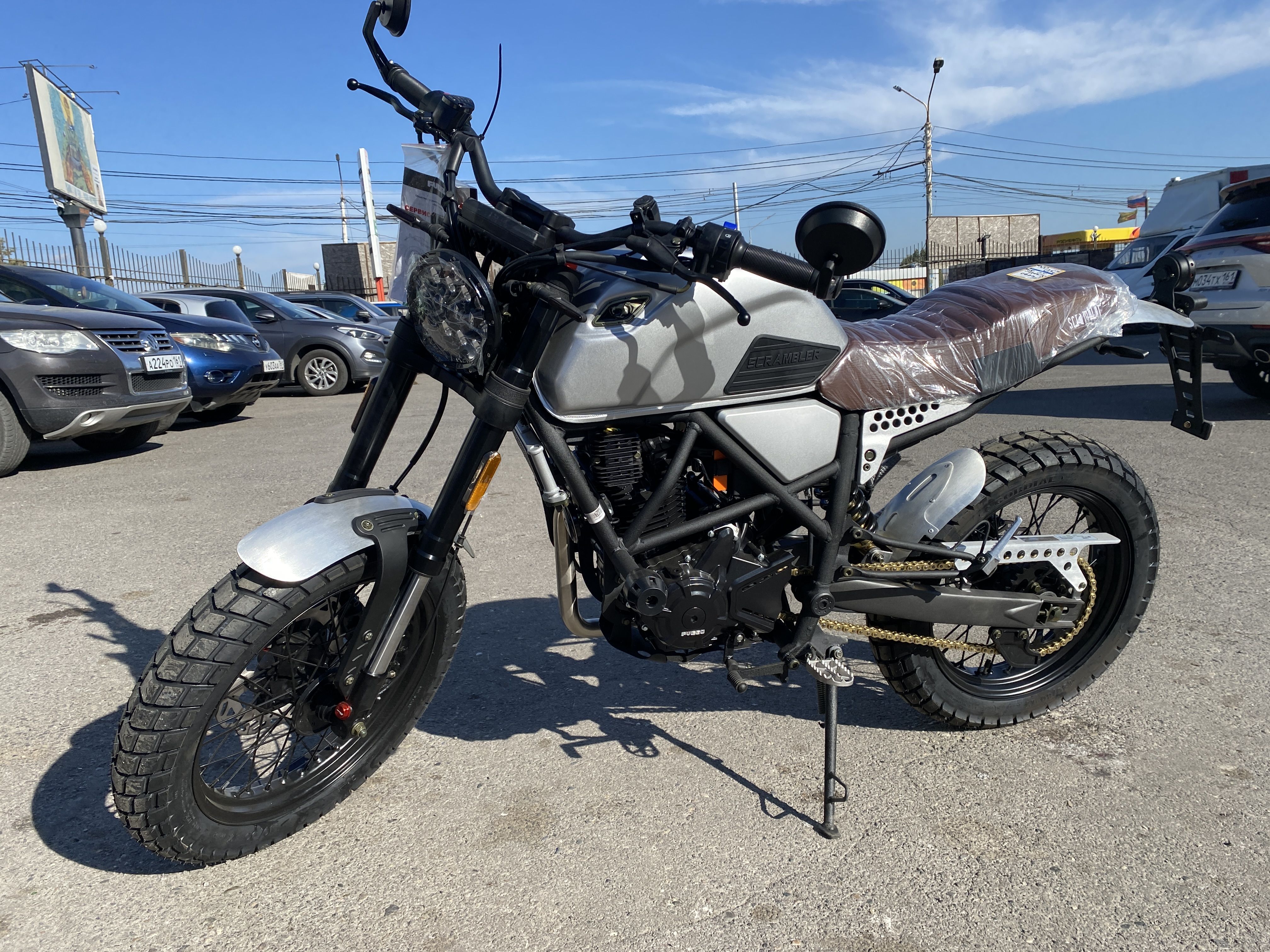 Мотоцикл FUEGO SCRAMBLER 250 AIR с ПТС