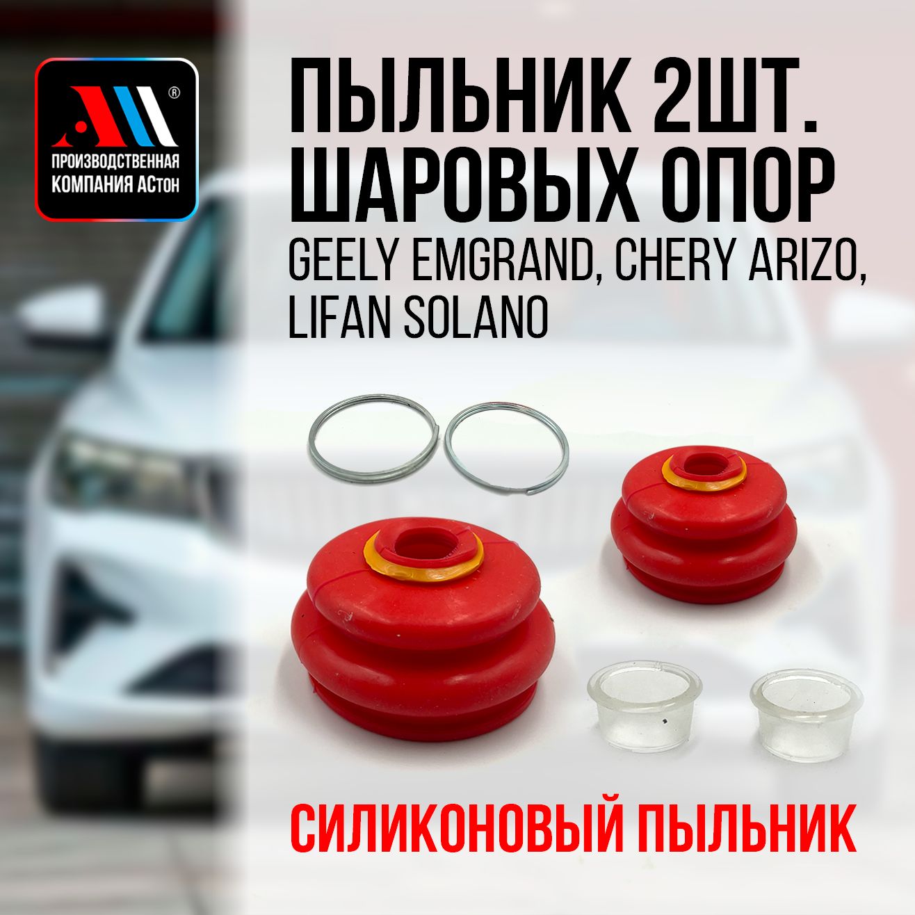 Пыльник шаровой опоры Rav 4,Chery,Lifan,Geely 2шт НКР АС