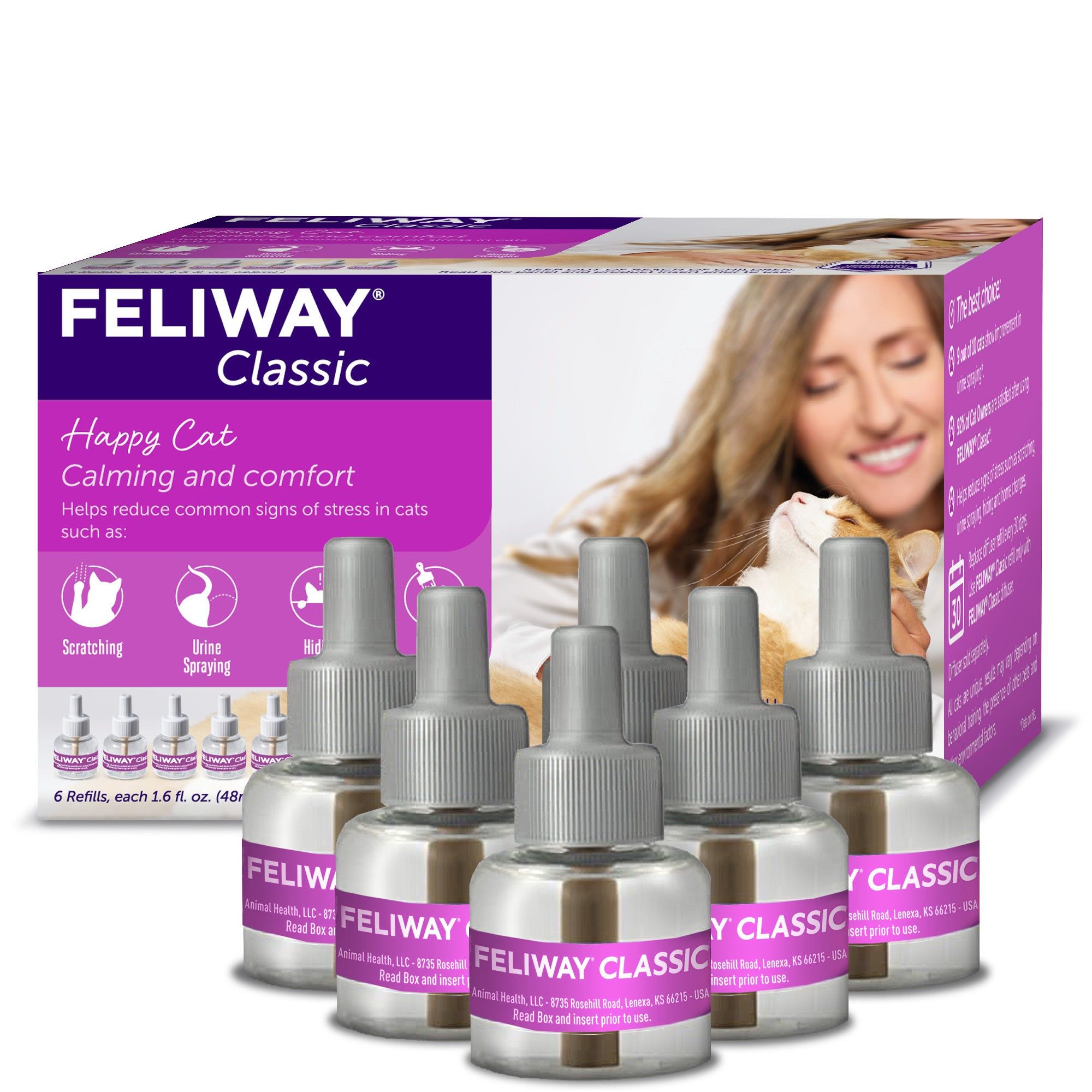 Феливей (Ceva FELIWAY) Classic - Феромон для кошек ( сменный блок 48мл )