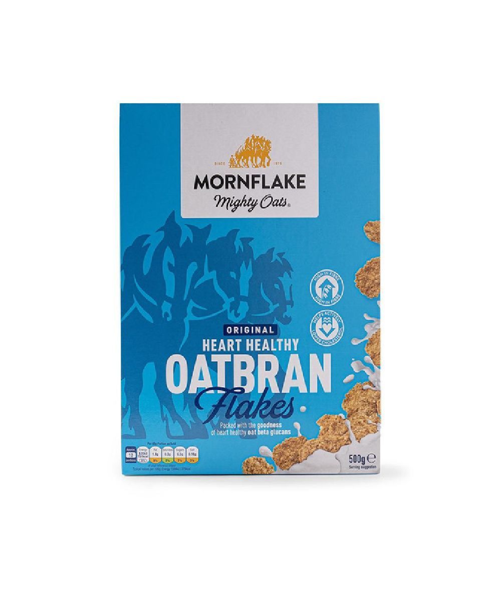 Хлопья Mornflake цельнозерновые с овсяными отрубями MORNING FOODS LIMITED, 500 г, Великобритания