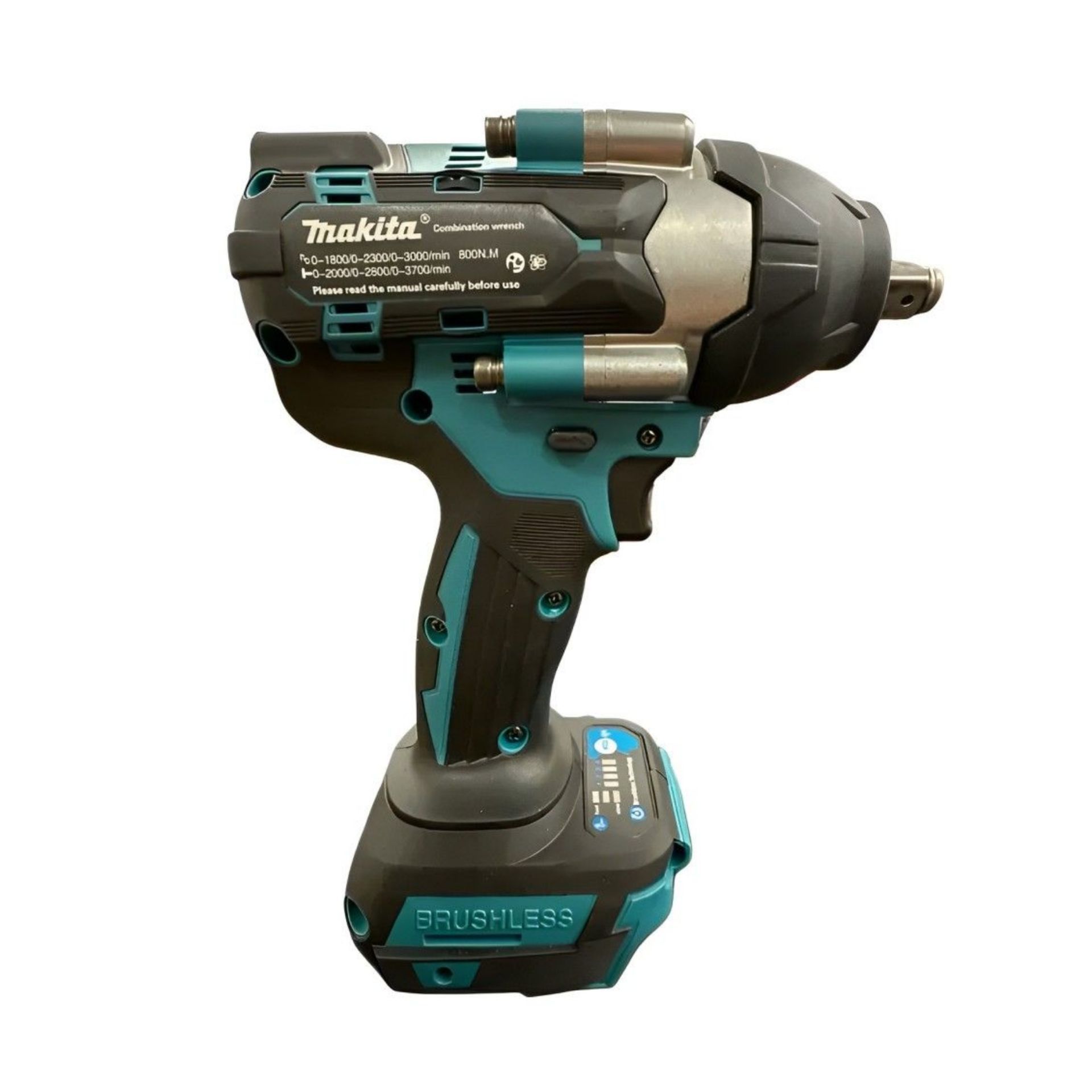 Гайковёрт Makita. Аккумуляторный, Бесщеточный, Ударный. 800НМ, 6A/h, 18V. 2 акб и Кейс в комплекте.