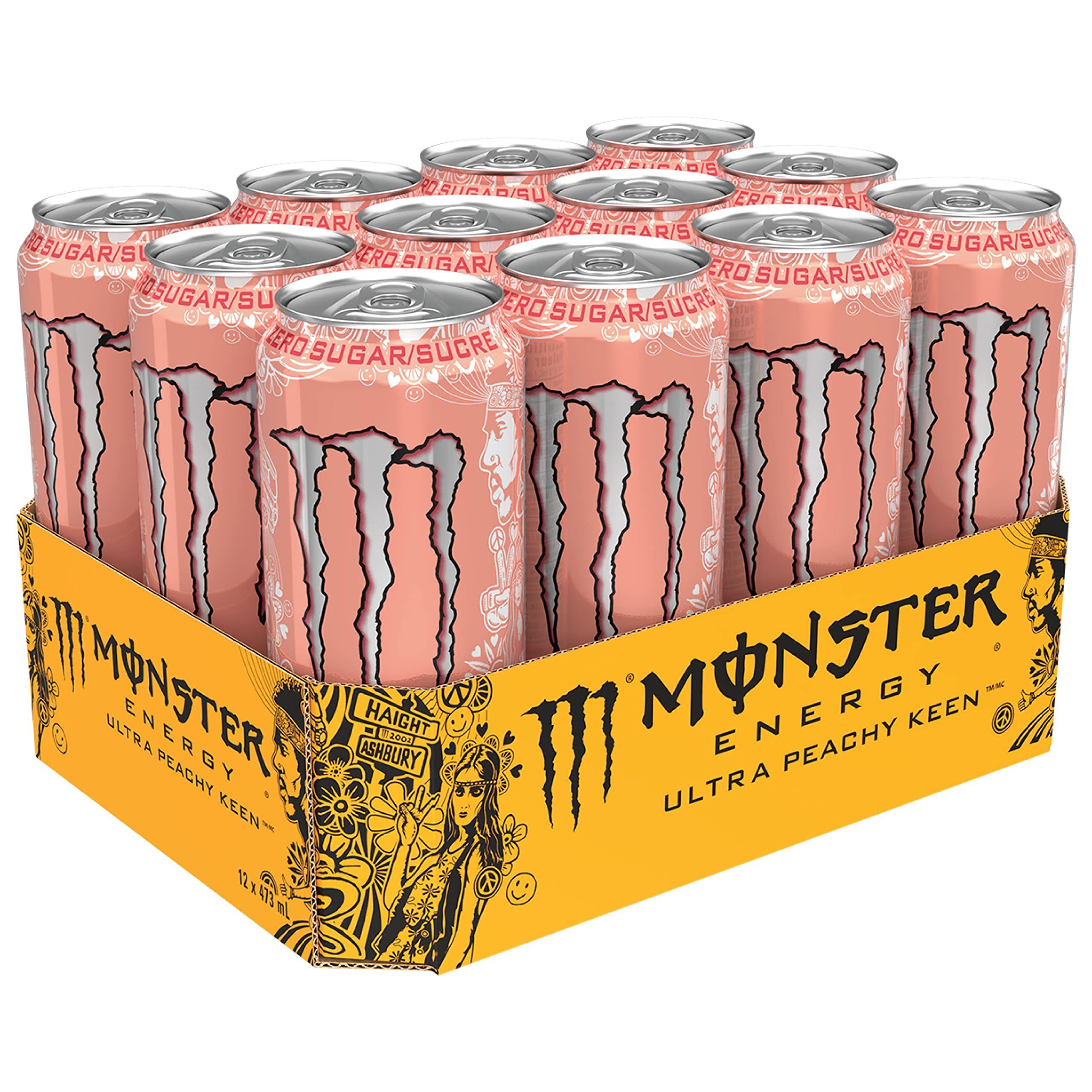 MonsterEnergyUltraPeachyKeen/Ирландия12шт.х500мл.