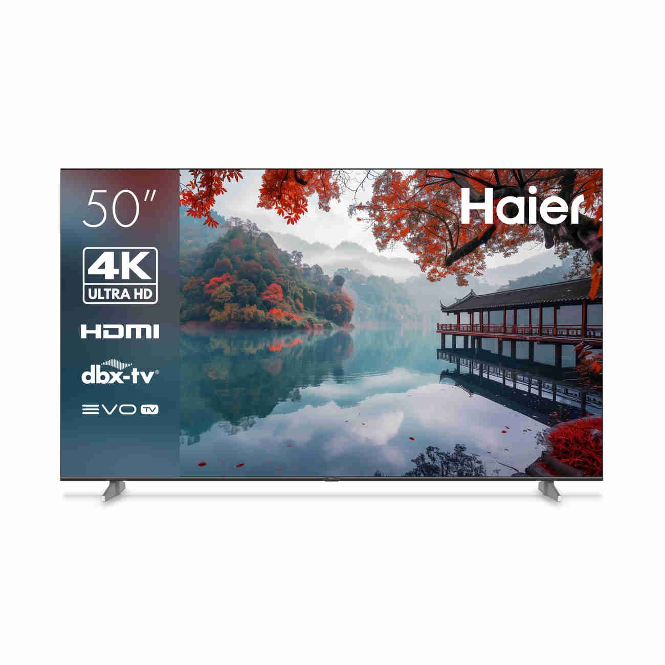 Haier Телевизор 50 Smart TV M1 50" 4K UHD, черный, серый