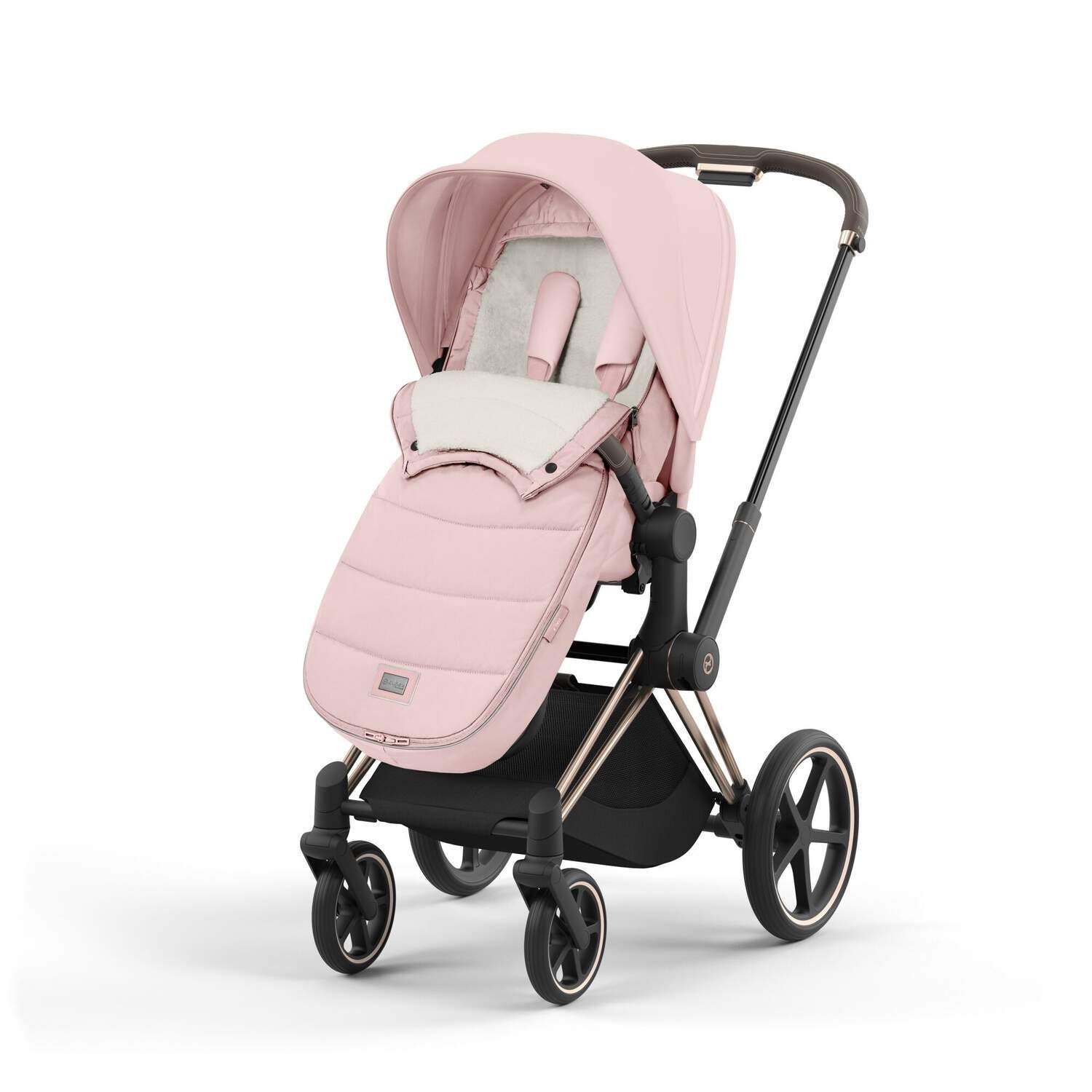 Cybex Накидка на ножки для колясок Platinum коллекции, Peach Pink