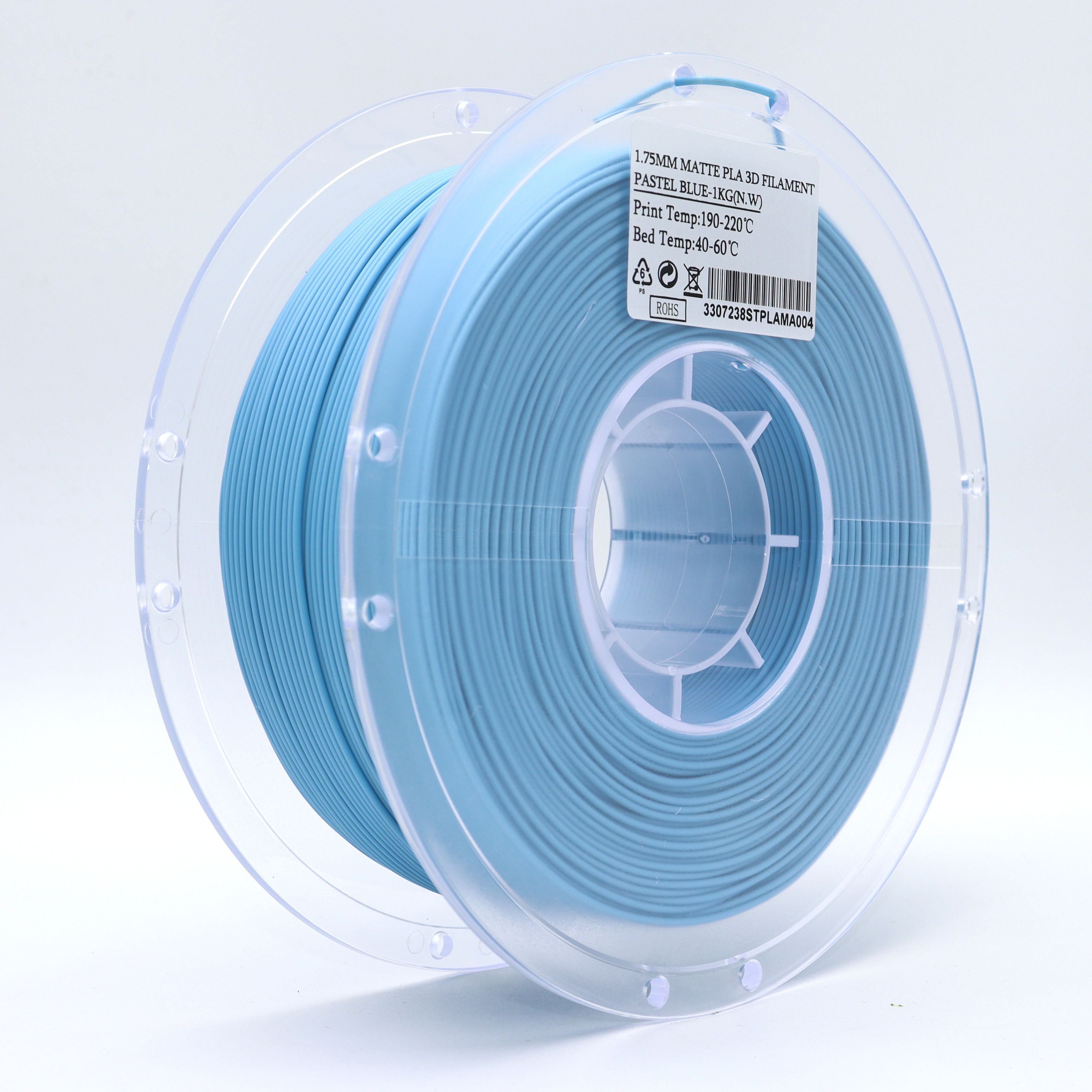 Филамент (пластик) Sting3D PLA PRO Pastel Blue (голубой) для 3d принтера