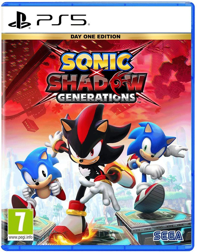 Игра Sonic x Shadow Generations Day One Edition (PlayStation 5, Русские субтитры)