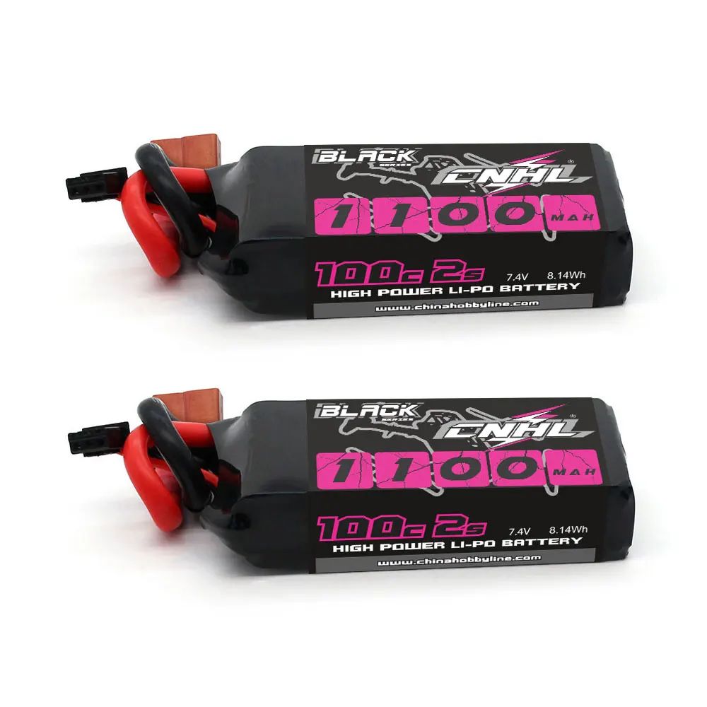 CNHL Black Series 2S 7.4V 1100mAh 100C Lipo CNHL Black Series 2S 7.4V 1100mAh 100C Lipo