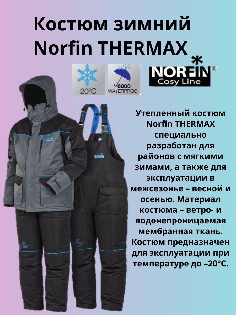 Костюм зимний Norfin THERMAX