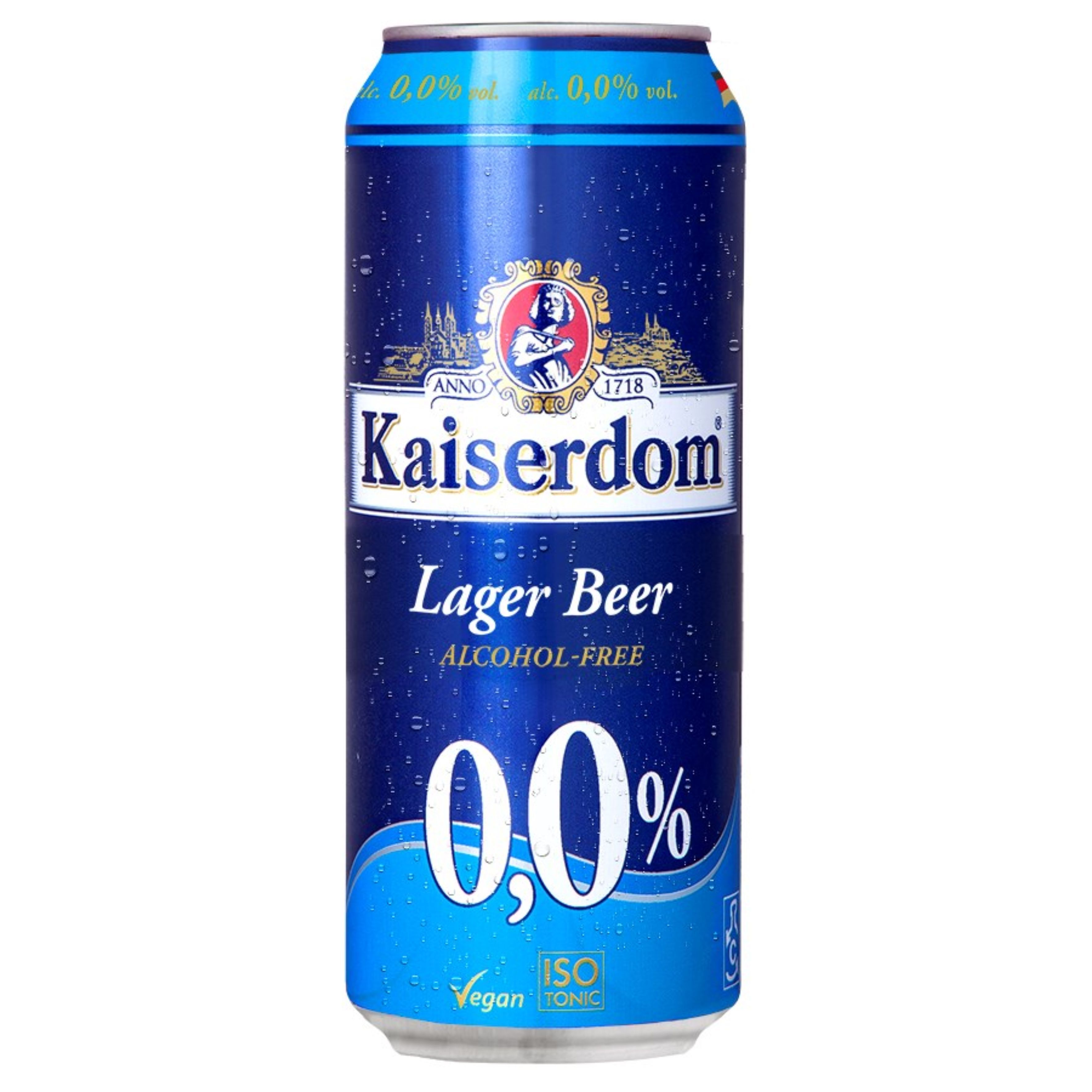 Пиво Kaiserdom Lager безалкогольное, 0.5л, 24 штуки