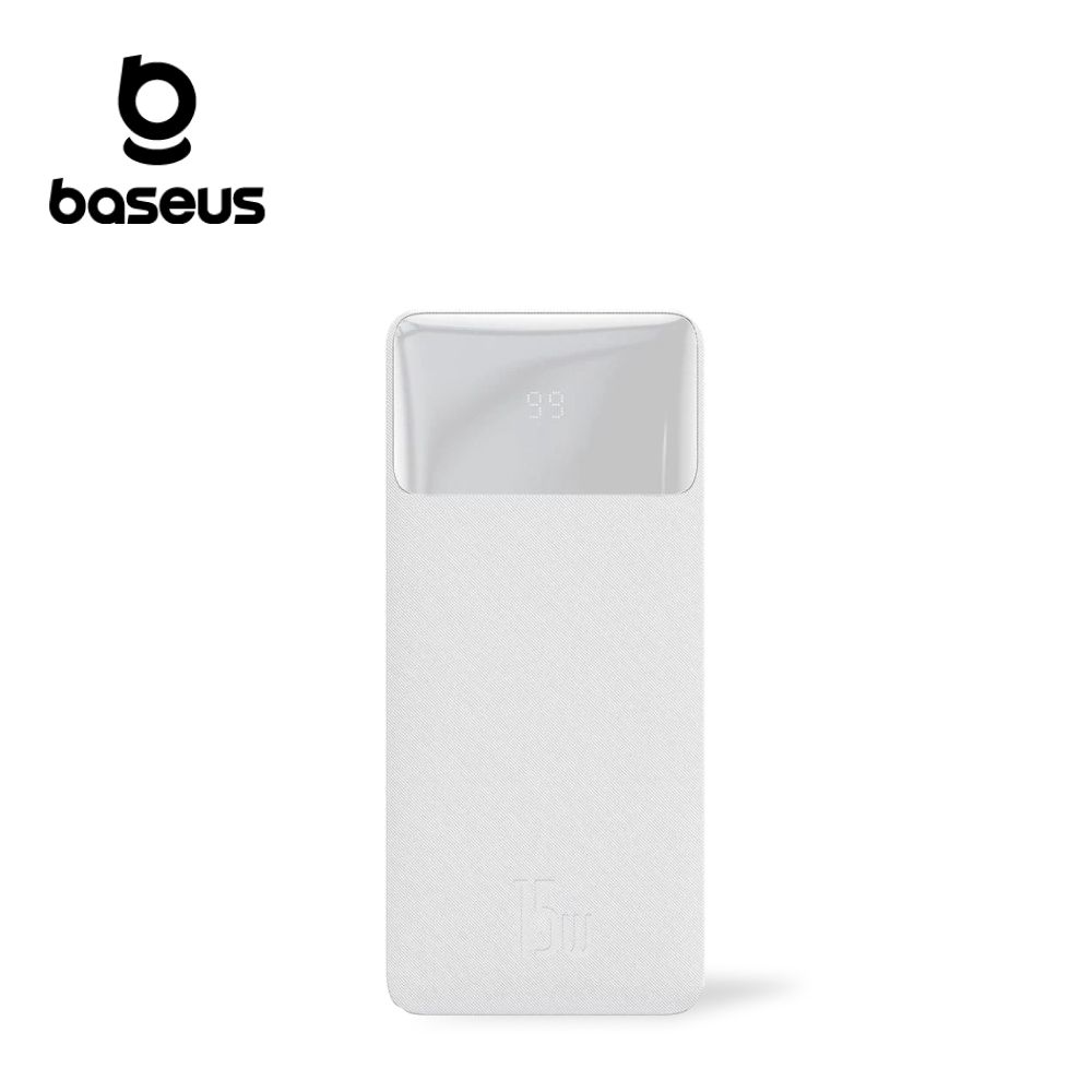 ВнешнийаккумуляторBaseusBipowDigitalDisplayPowerbank20000mAh15WБелый(PPBD050102)