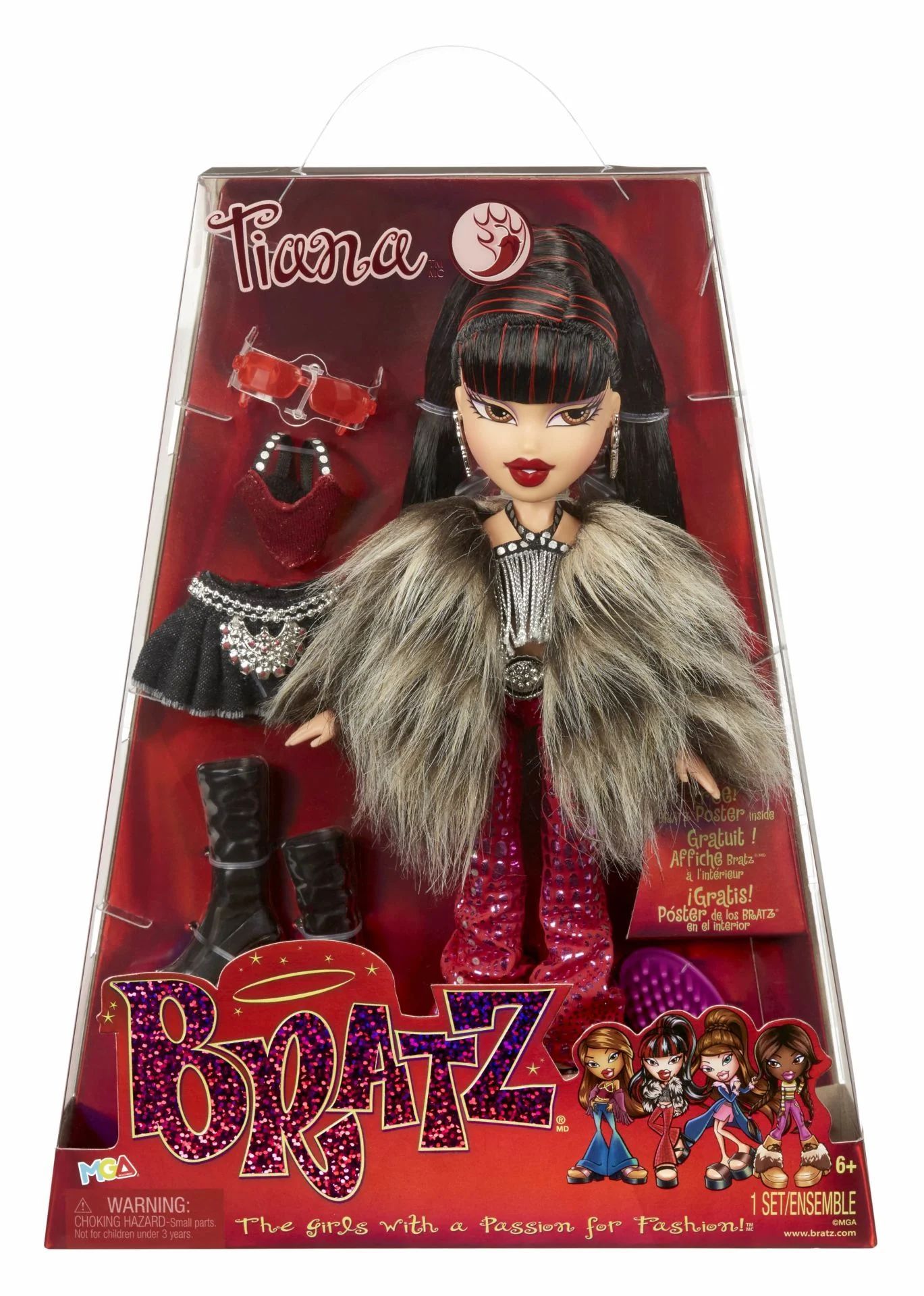 Bratz Модные куклы Серия 3-Tiana