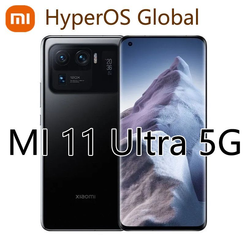 XiaomiСмартфонMI11UltraGlobalGlobal12/256ГБ,черный