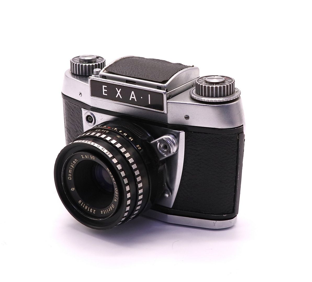 Exa 1 + Domiplan 2.8/50mm винтаж